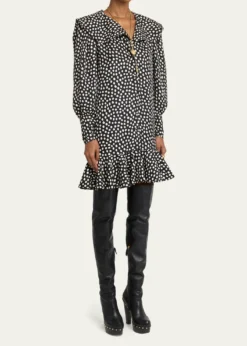 ChloeLola Leather Over-the-Knee Clog Boots
