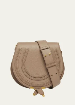 ChloeMarcie Medium Slim Crossbody Bag in Grained Calfskin