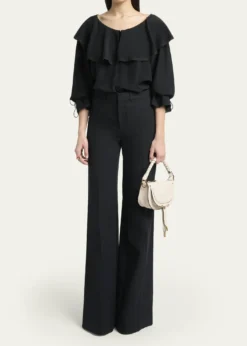 ChloeMarcie Mini Saddle Shoulder Bag in Leather