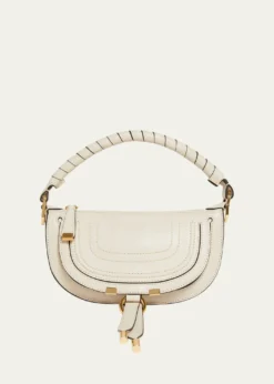 ChloeMarcie Mini Saddle Shoulder Bag in Leather