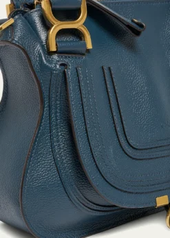 ChloeMarcie Small Satchel Bag in Grained Calfskin