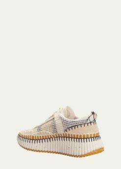 ChloeNama Stitch Walking Sneakers