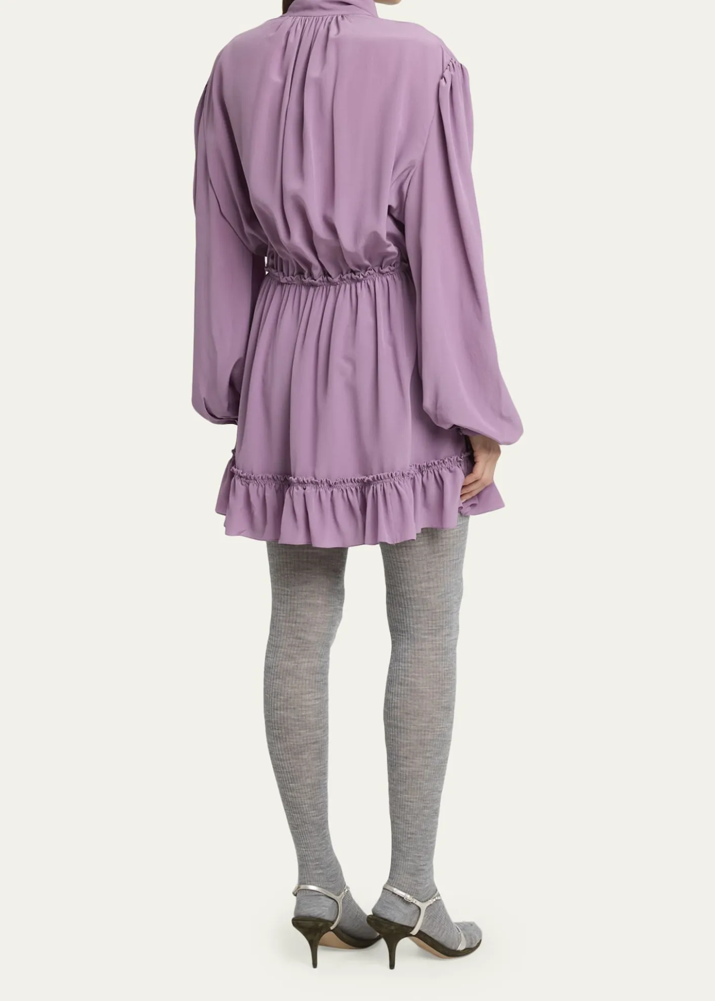 ChloeOrganic Silk Crepe De Chine Dress