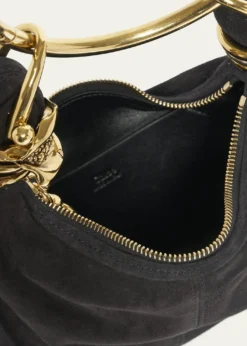 ChloeSculptural Bracelet Bag in Suede