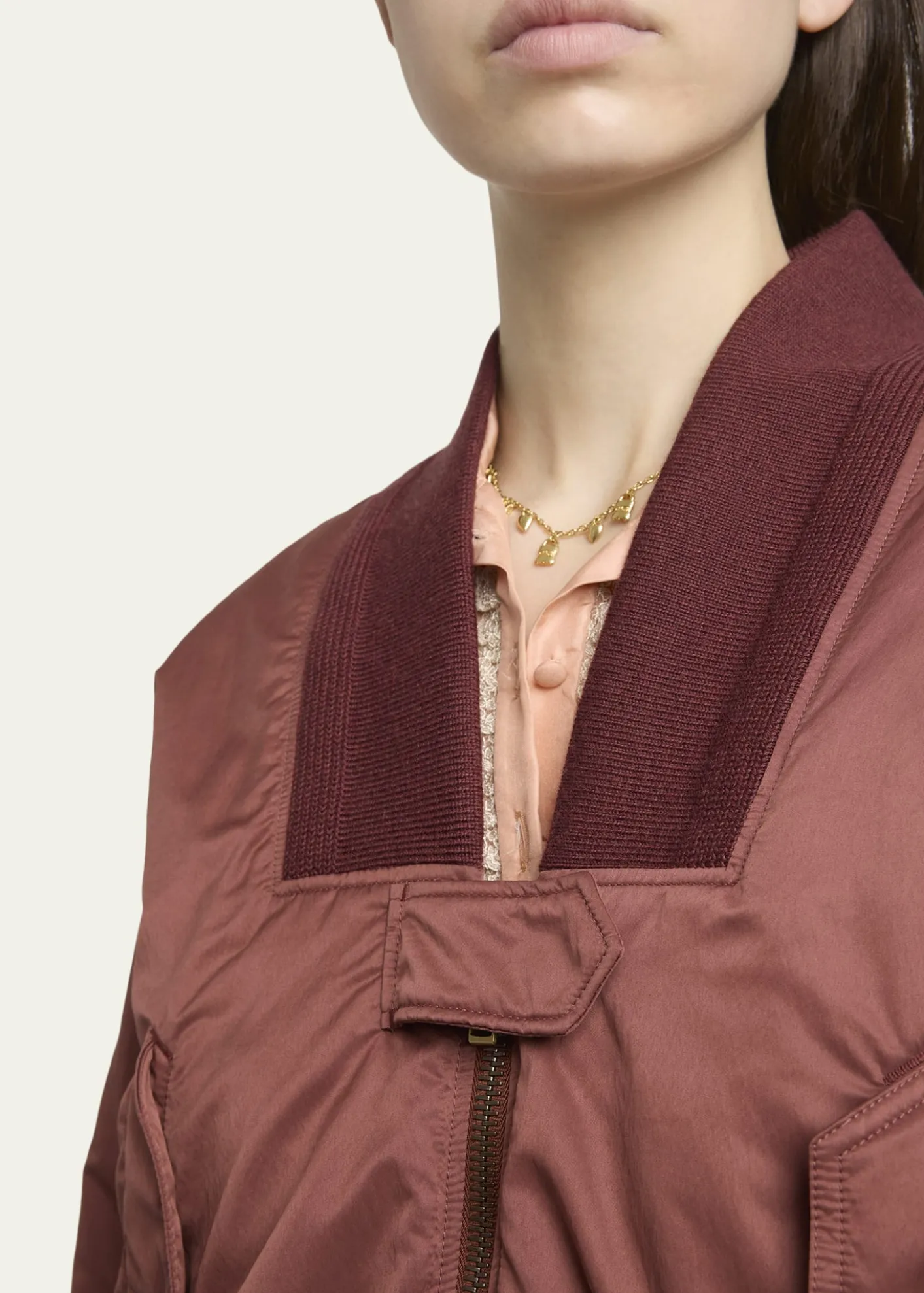ChloeShort Bomber Jacket