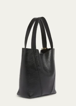 ChloeSpin Mini Tote Bag in Grained Calfskin