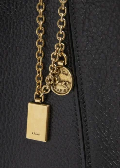 ChloeSpin North-South Tote Bag in Leather