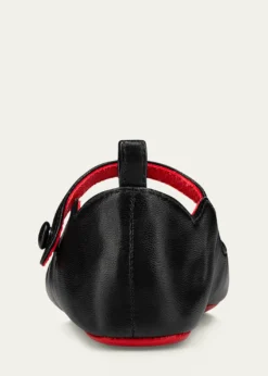 Christian LouboutinGirl's Love Chick Nappa Leather Ballerina Shoes, Baby