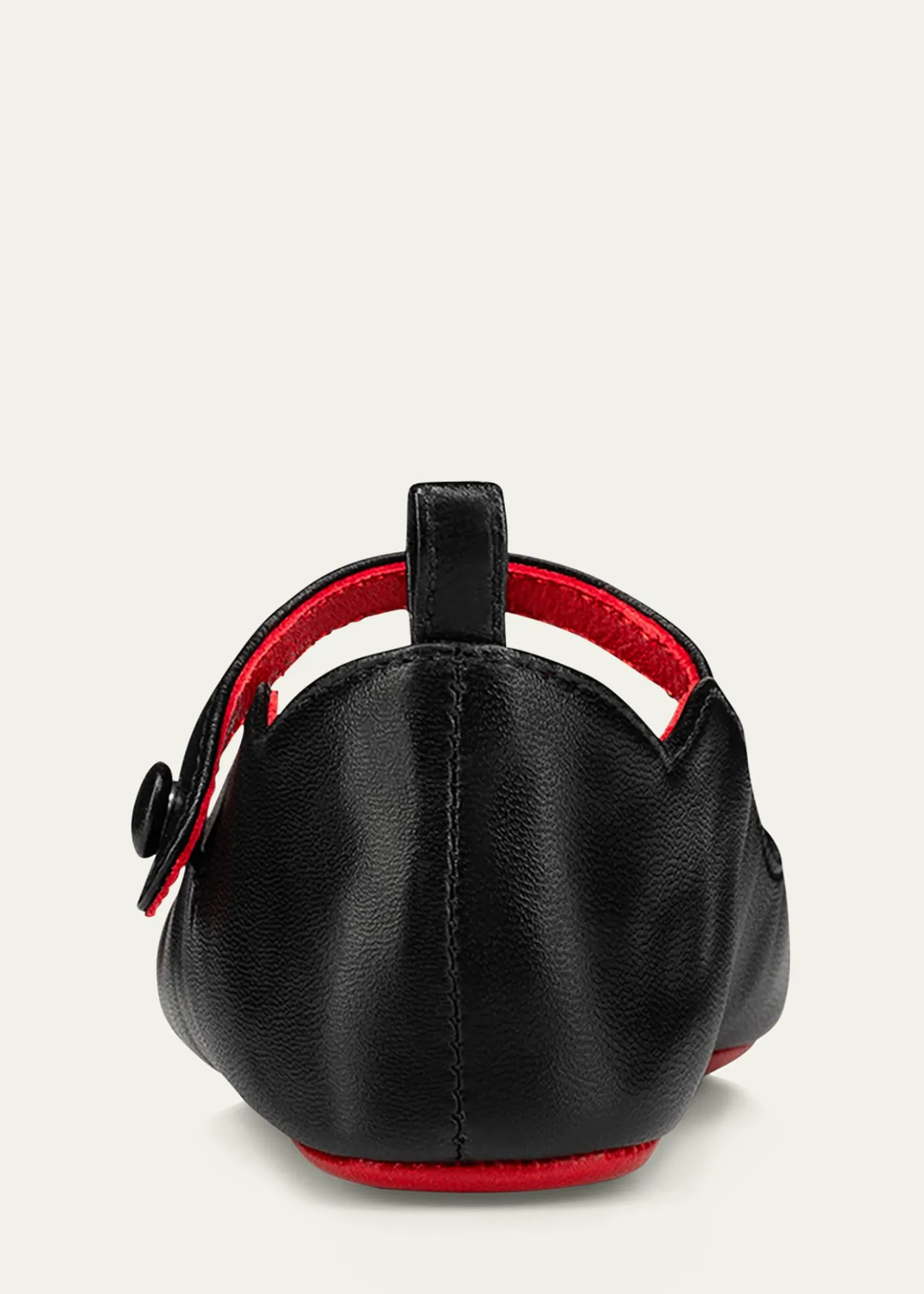 Christian LouboutinGirl's Love Chick Nappa Leather Ballerina Shoes, Baby