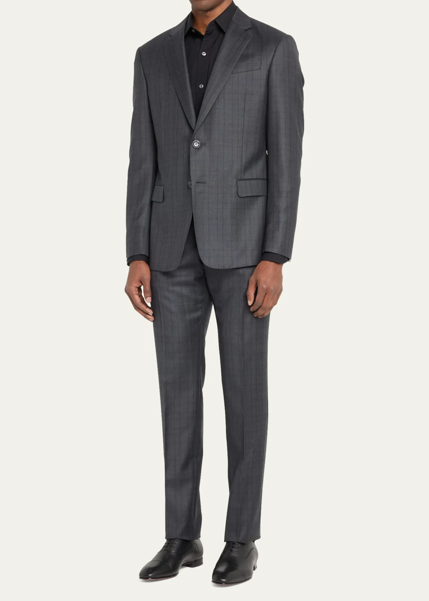 Christian LouboutinGreggo Men's Lace-Up Leather Dress Shoes