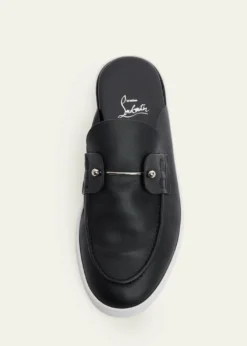 Christian LouboutinMen's Chanme Leather Slides