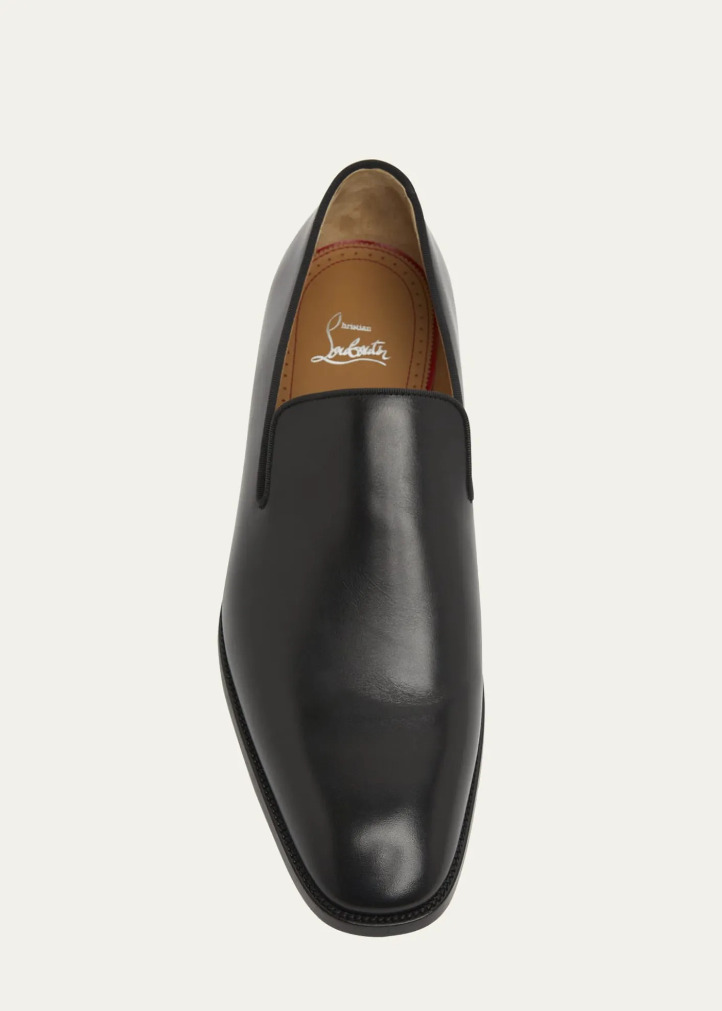 Christian LouboutinMen's Danny Flex Red-Sole Leather Loafers