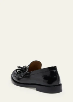 Christian LouboutinMen's Orlando Leather Tassel Penny Loafers