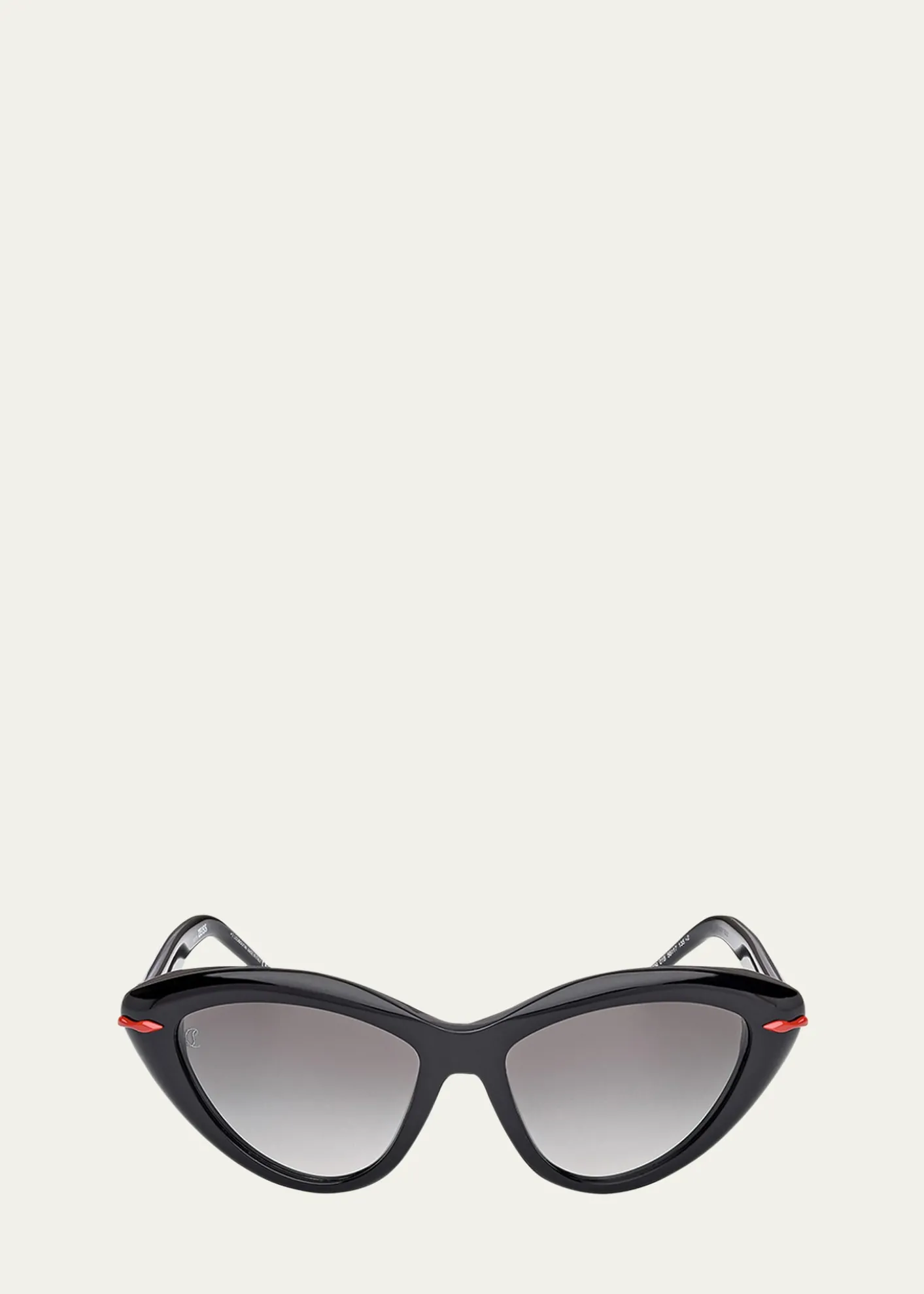 Christian LouboutinAcetate Cat-Eye Sunglasses