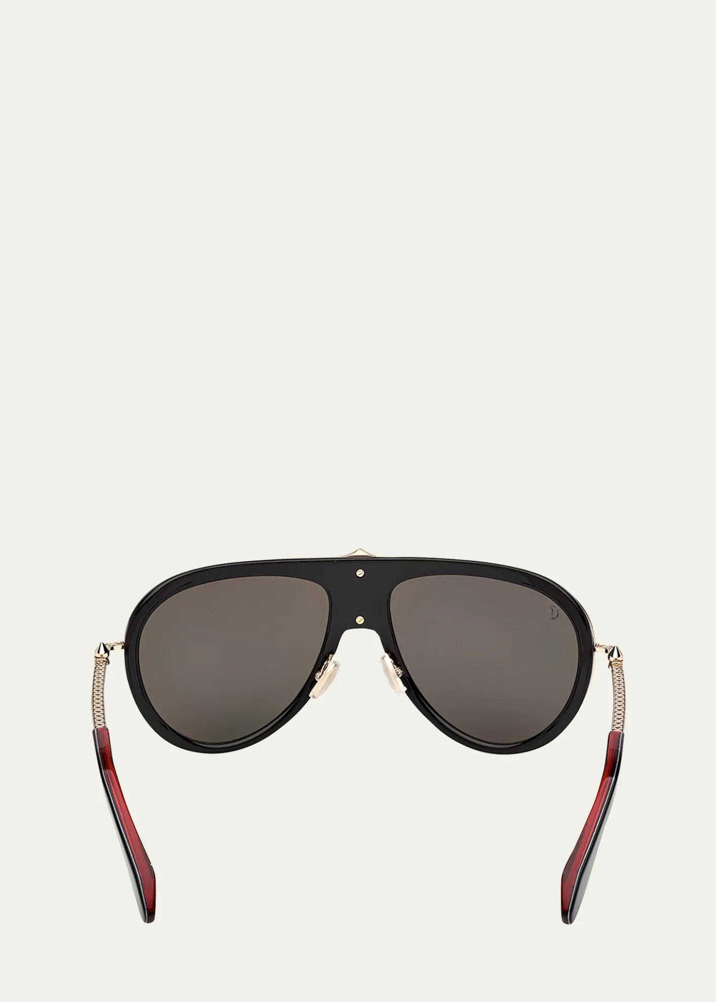 Christian LouboutinAviator Metal Sunglasses
