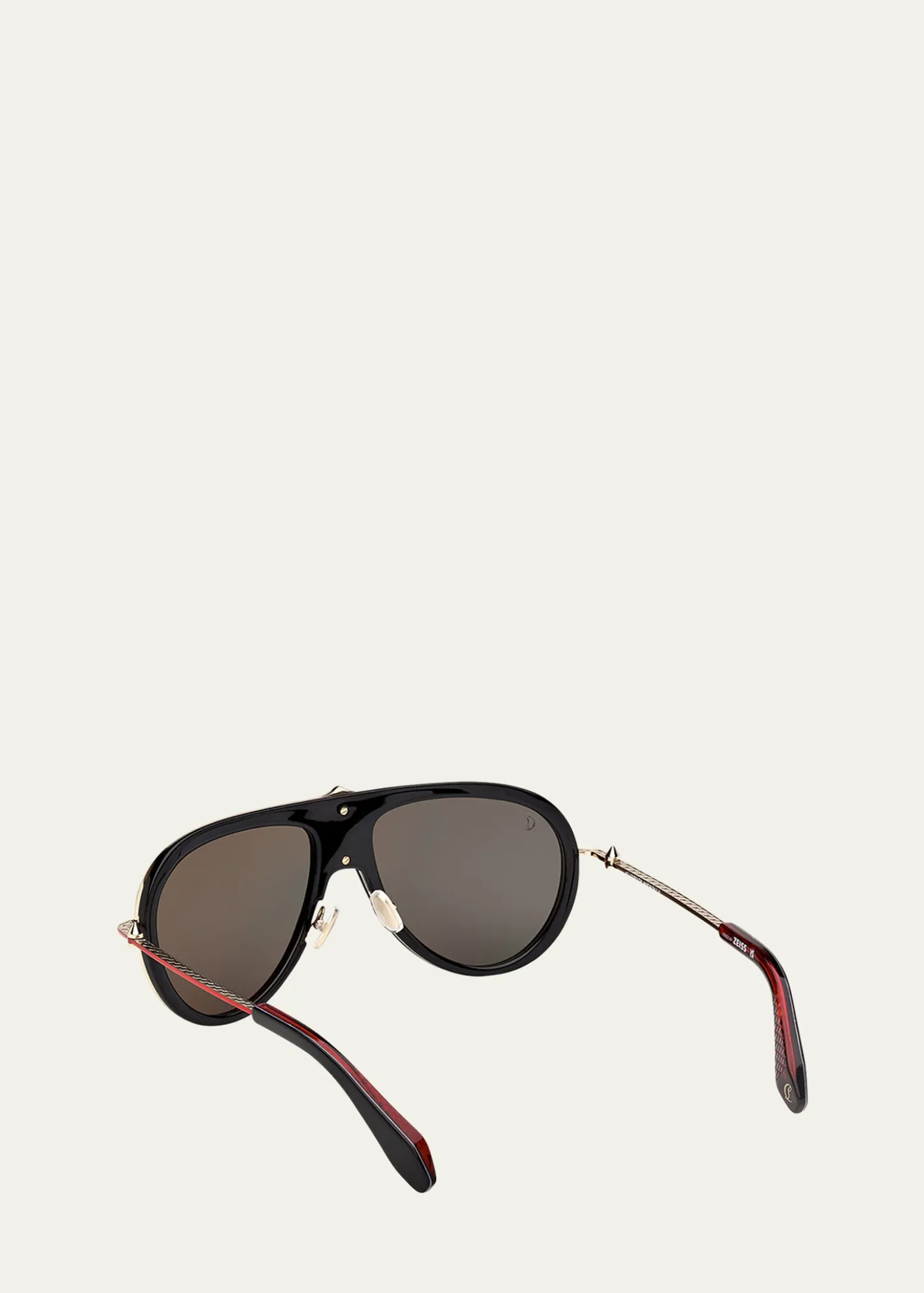 Christian LouboutinAviator Metal Sunglasses
