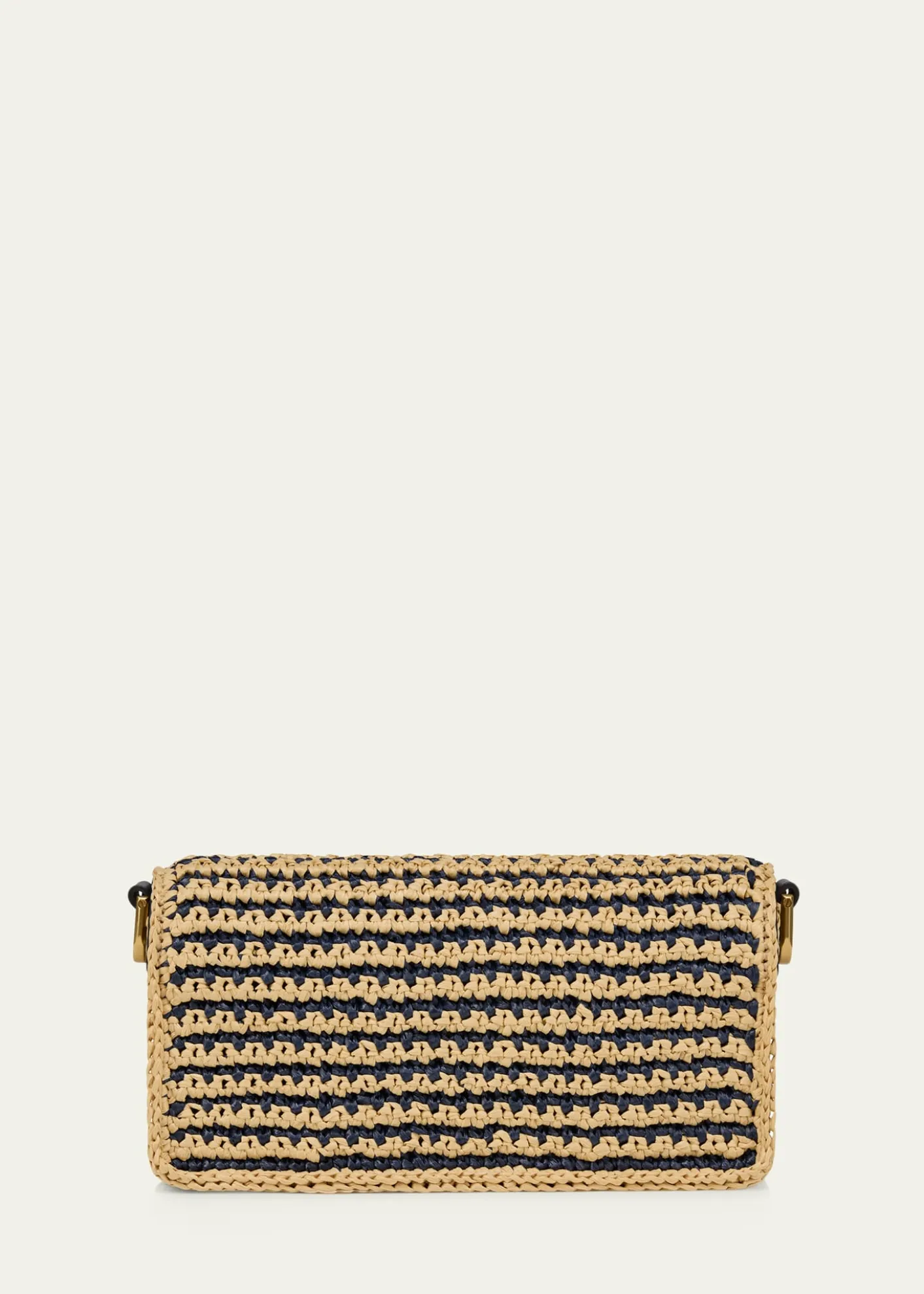 Christian LouboutinBettina Mini Crossbody Bag in Striped Crochet Raffia