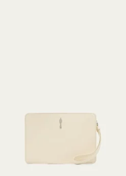 Christian LouboutinBettina Small Nappa Leather Wristlet Pouch Bag
