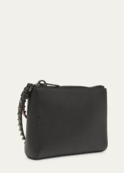 Christian LouboutinCabata Mini Pouch Wristlet in Leather