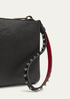 Christian LouboutinCabata Mini Pouch Wristlet in Leather