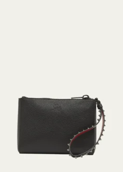 Christian LouboutinCabata Mini Pouch Wristlet in Leather