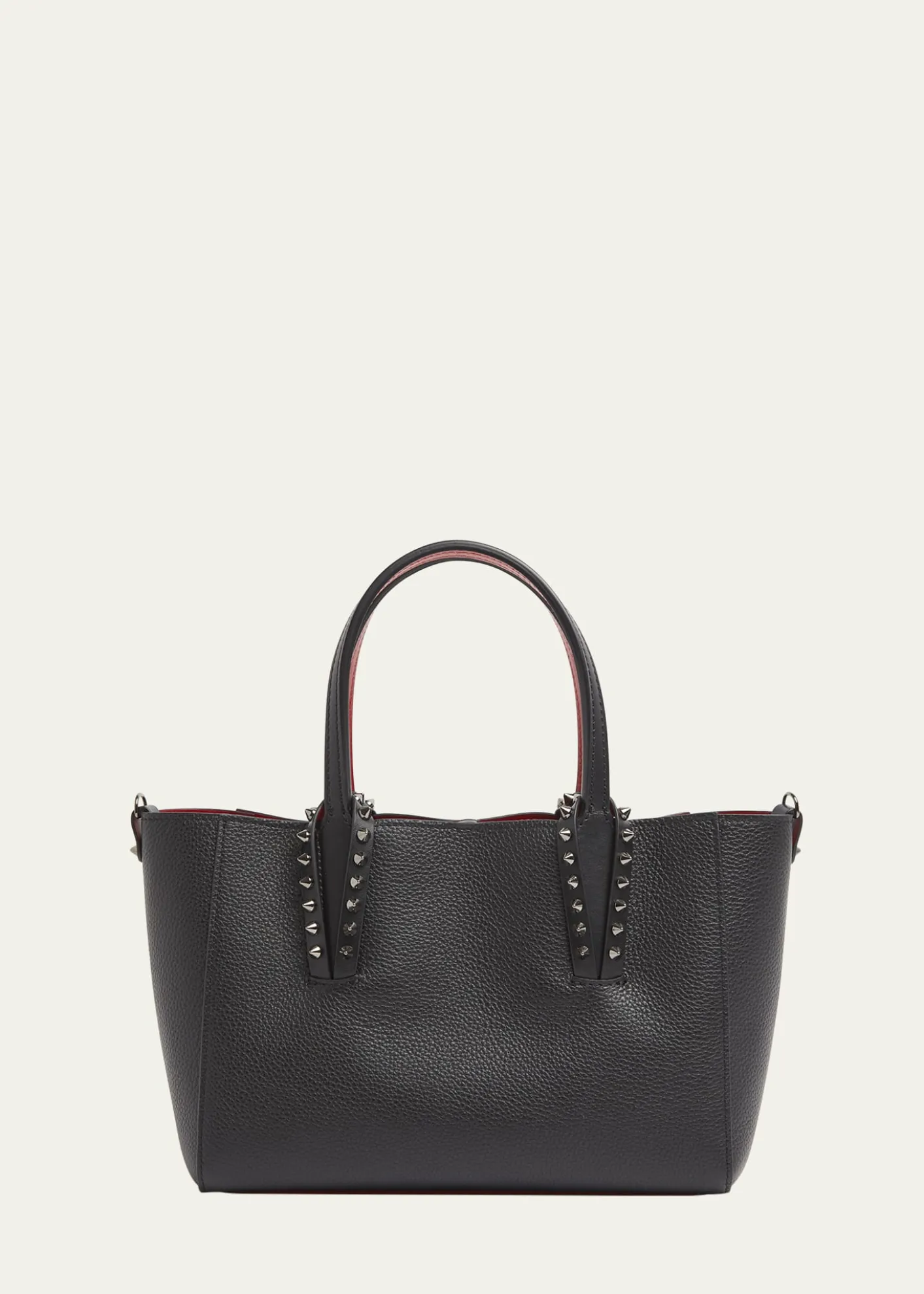 Christian LouboutinCabata Soft East-West Mini Shoulder Bag in Grained Leather