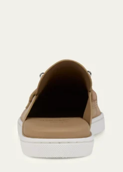 Christian LouboutinDonna Nubuck Leather Boat Shoe Mules
