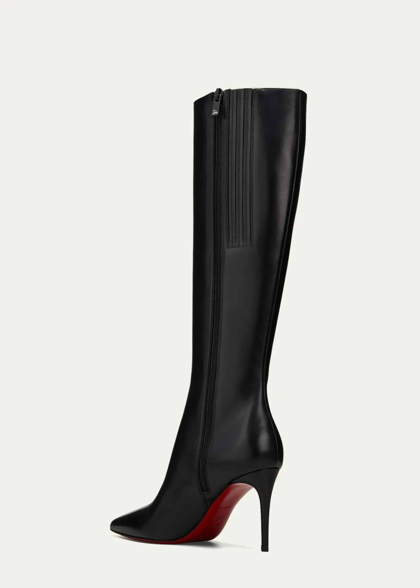 Christian LouboutinKate Calfskin Red Sole Stiletto Knee Boots