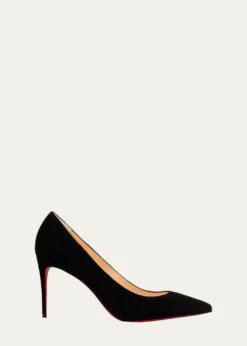 Christian LouboutinKate 85mm Suede Red Sole Pumps