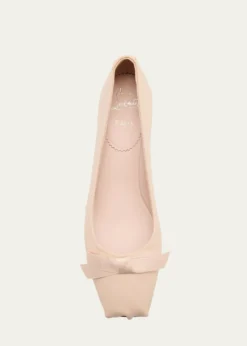 Christian LouboutinMamaflirt Leather Red Sole Ballerina Pumps