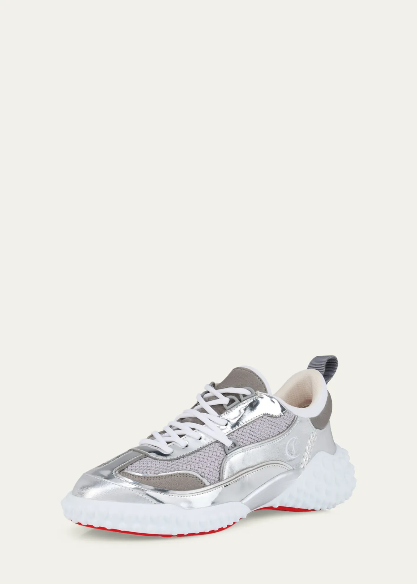 Christian LouboutinMara Mixed Leather Runner Sneakers