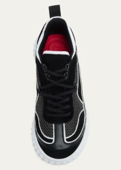 Christian LouboutinMara Mixed Leather Runner Sneakers