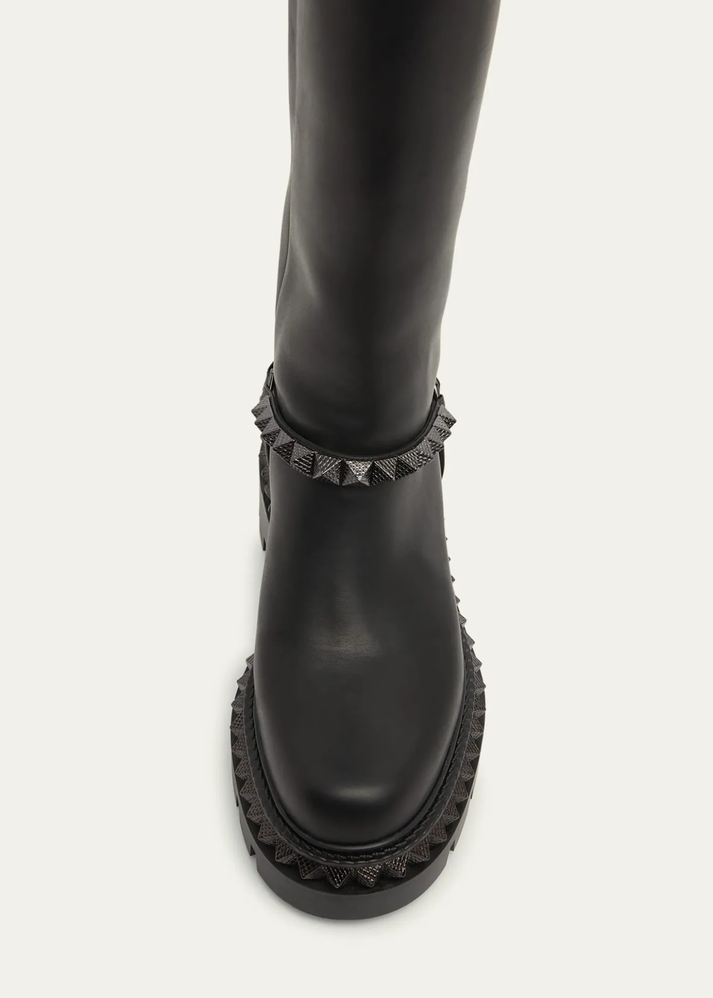 Christian LouboutinMarinetta Pyraclou Leather Knee-High Boots