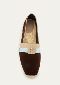 Christian LouboutinMen's Alfarica Nubuck Leather Espadrilles