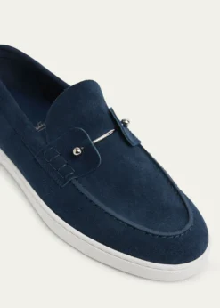 Christian LouboutinMen's Chambeliboat Nubuck Boat Shoes