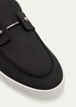 Christian LouboutinMen's Chambeliboat Nubuck Boat Shoes
