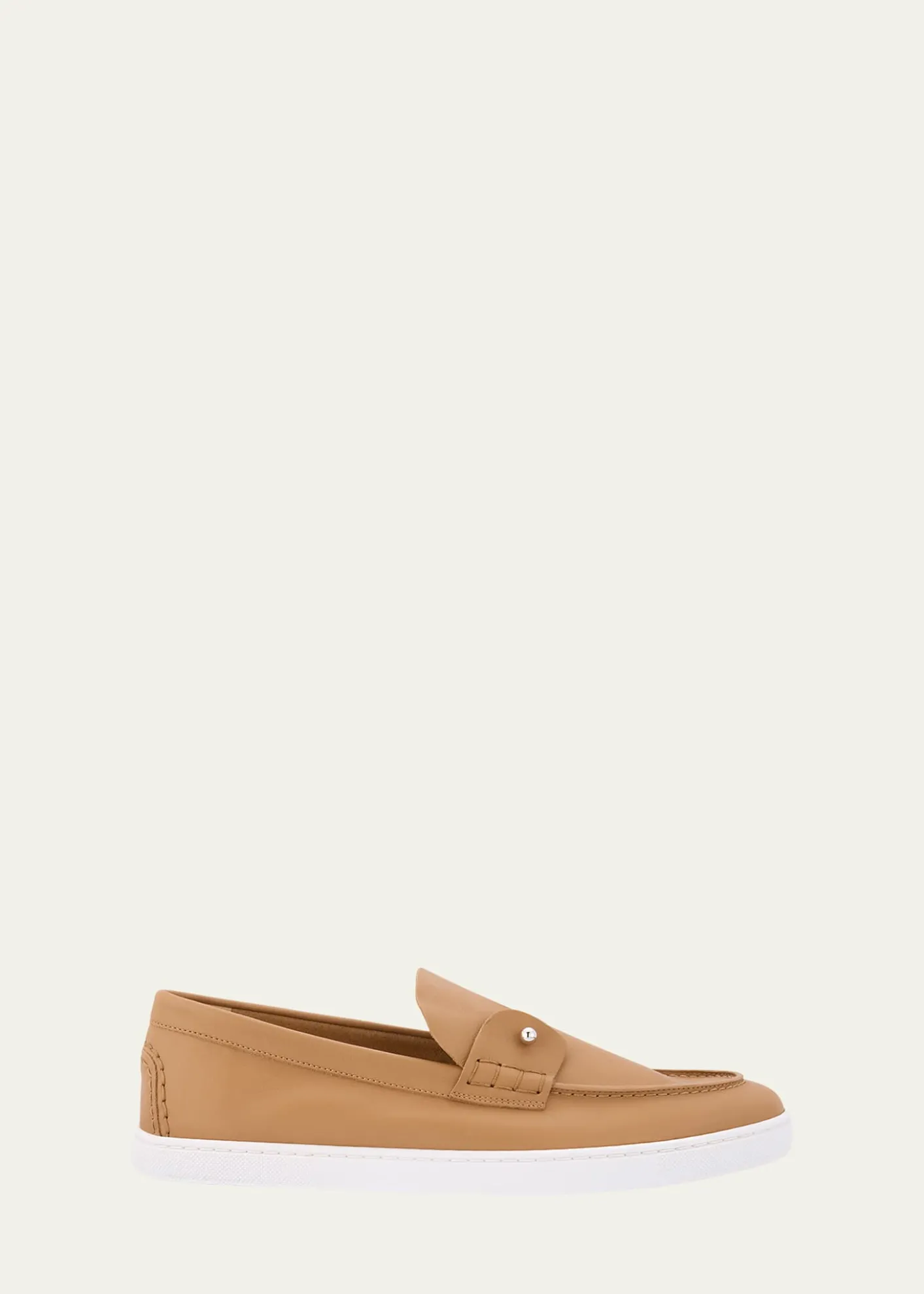 Christian LouboutinMen's Chambeliboat Leather Slip-On