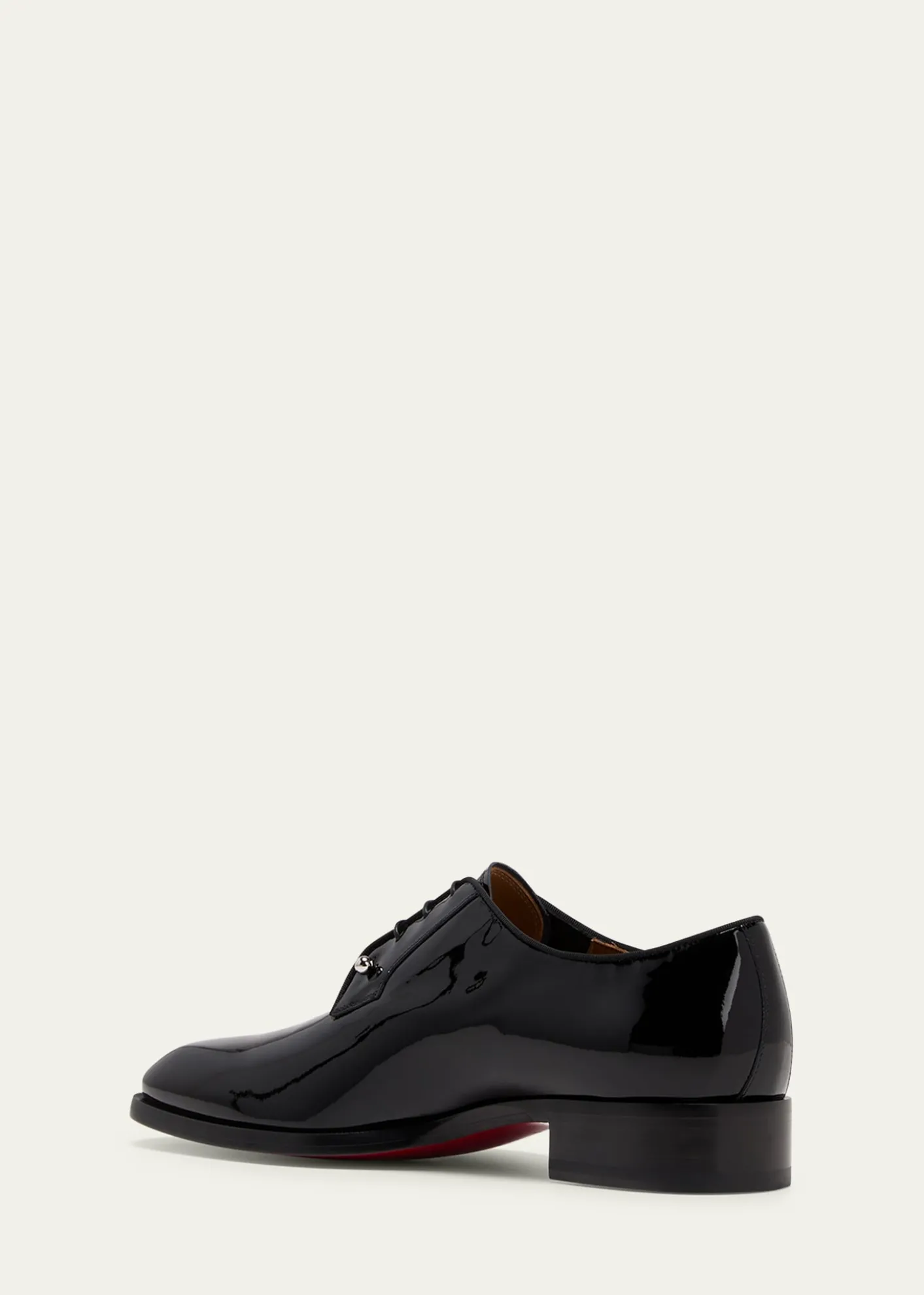 Christian LouboutinMen's Chambeliss Patent Leather Derby Shoes