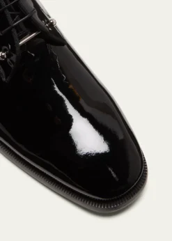 Christian LouboutinMen's Chambeliss Patent Leather Derby Shoes