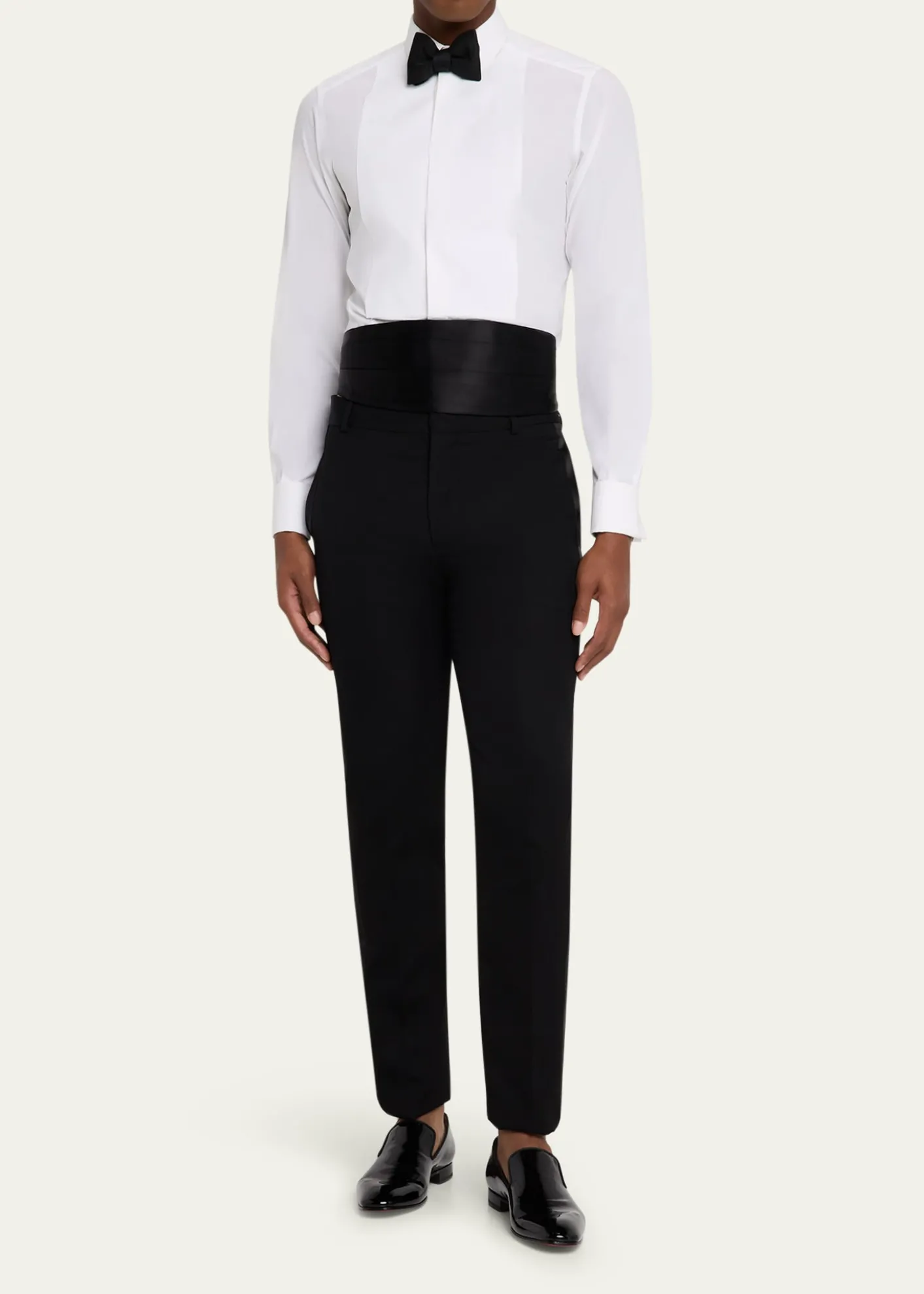 Christian LouboutinMen's Dandelion Patent Leather Loafers