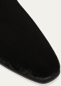 Christian LouboutinMen's Dandelion Velvet Loafers