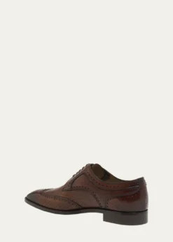 Christian LouboutinMen's Grave Wingtip Brogue Leather Derby Shoes