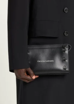 Christian LouboutinMen's Kosmica Mini Leather Crossbody Bag