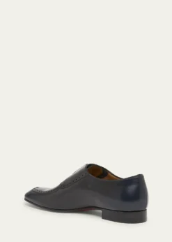 Christian LouboutinMen's Lafitte Spike Leather Oxfords