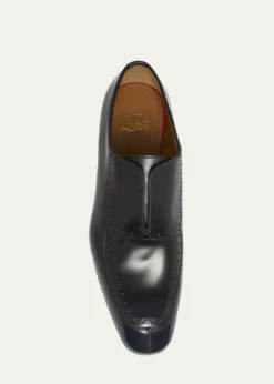 Christian LouboutinMen's Lafitte Spike Leather Oxfords