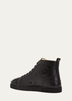 Christian LouboutinMen's Lou Spikes High-Top Sneakers