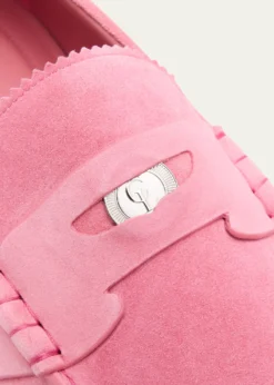 Christian LouboutinMen's Plato Suede Loafers