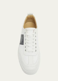 Christian LouboutinMen's Retero Canvas and Leather Low-Top Sneakers