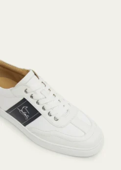 Christian LouboutinMen's Retero Canvas and Leather Low-Top Sneakers