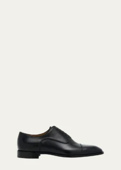 Christian LouboutinMen's Seriox Cap-Toe Leather Oxfords